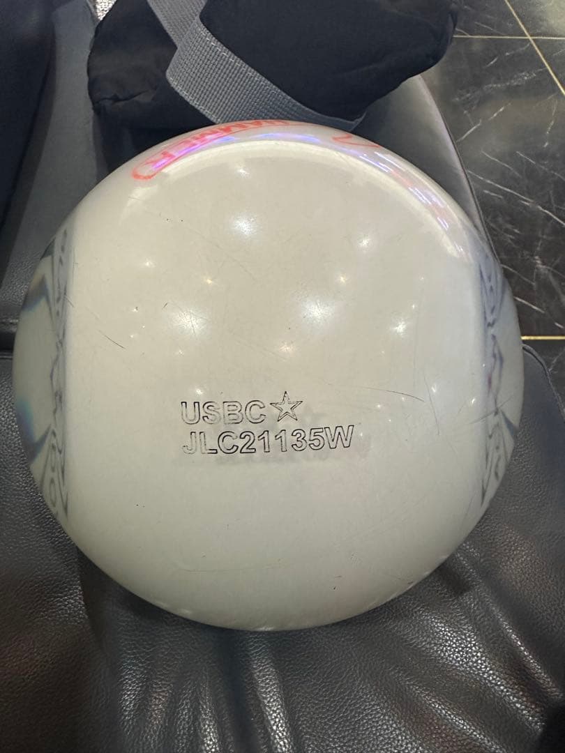 BLACK WIDOW クリアボール ホワイト