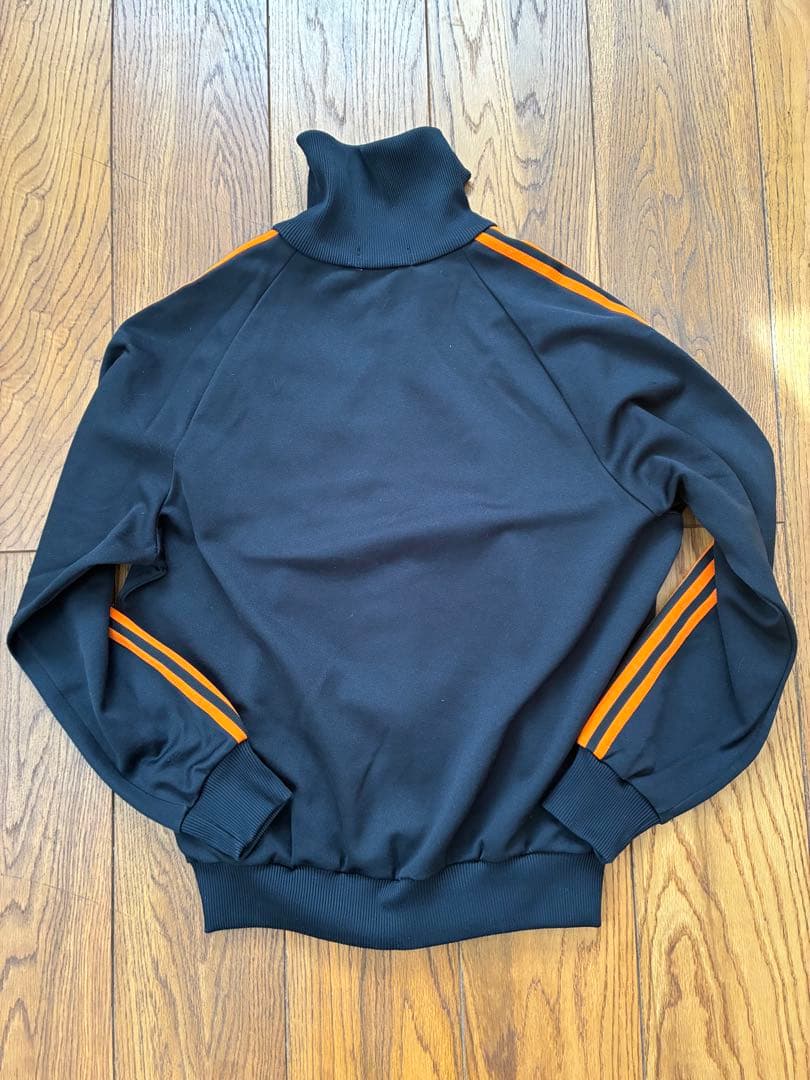 80s adidasジャージ トラックジャケット トレフォイルデサント製 4号