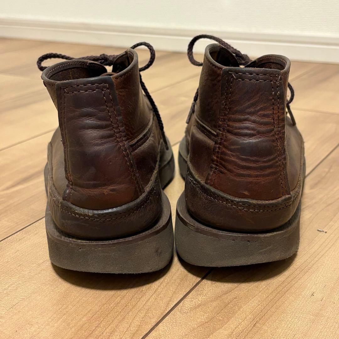 ラッセルモカシン　スポーティングクレーチャッカ　4アイレット 8E オイルレザー