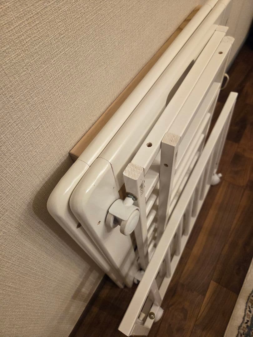 カトージ　ミニミニベビーベッドⅡ ホワイト　美品　新生児〜1歳