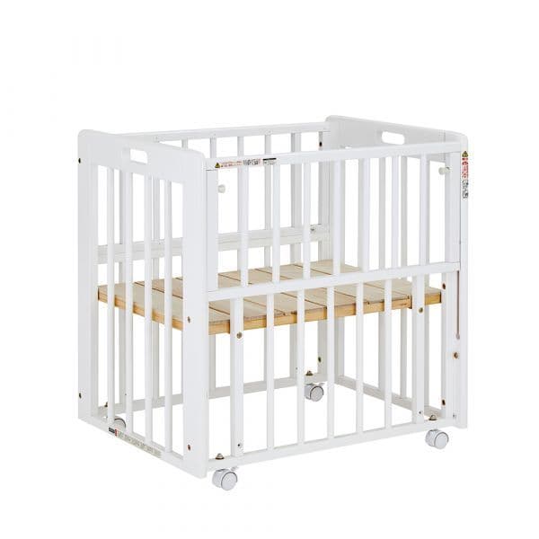 カトージ　ミニミニベビーベッドⅡ ホワイト　美品　新生児〜1歳