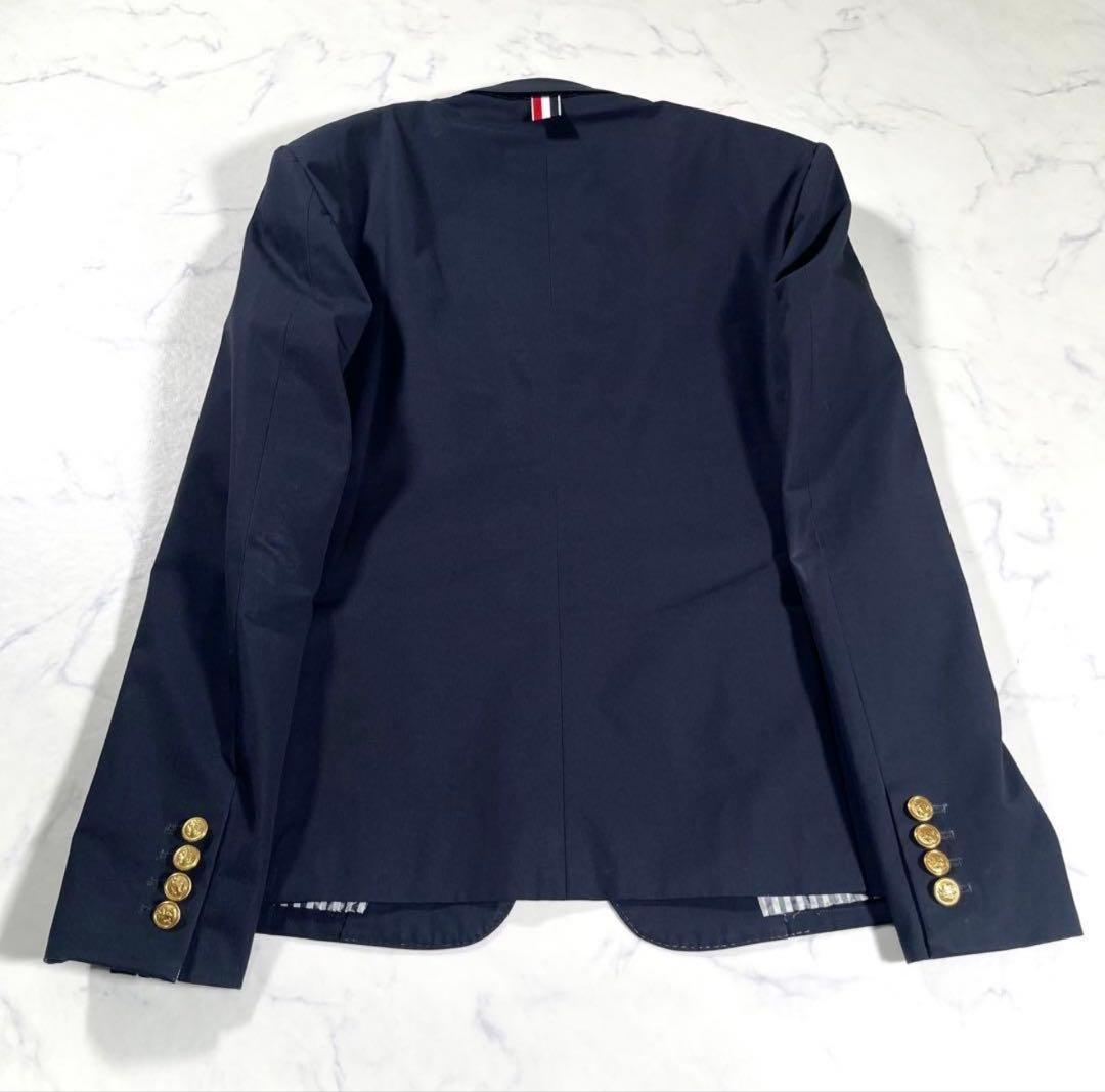 S*S様 【美品】THOM BROWNE トムブラウン　段返り3B紺ブレザー　金