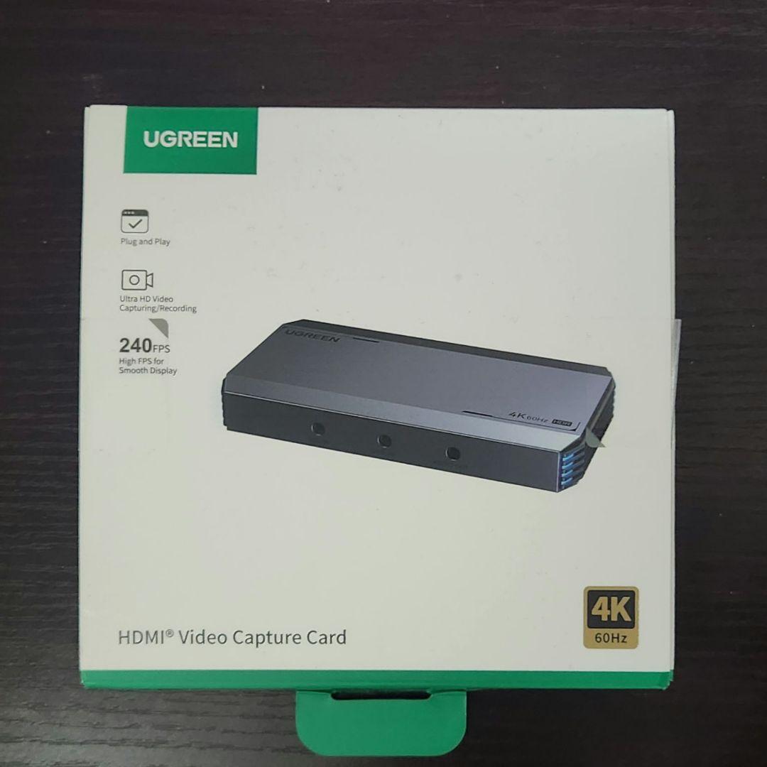 UGREEN HDMI Video Capture Card 60Hz キャプボ