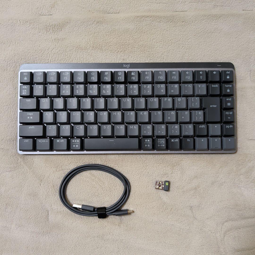 ロジクールのワイヤレスメカニカルキーボードMX Mechanical Mini