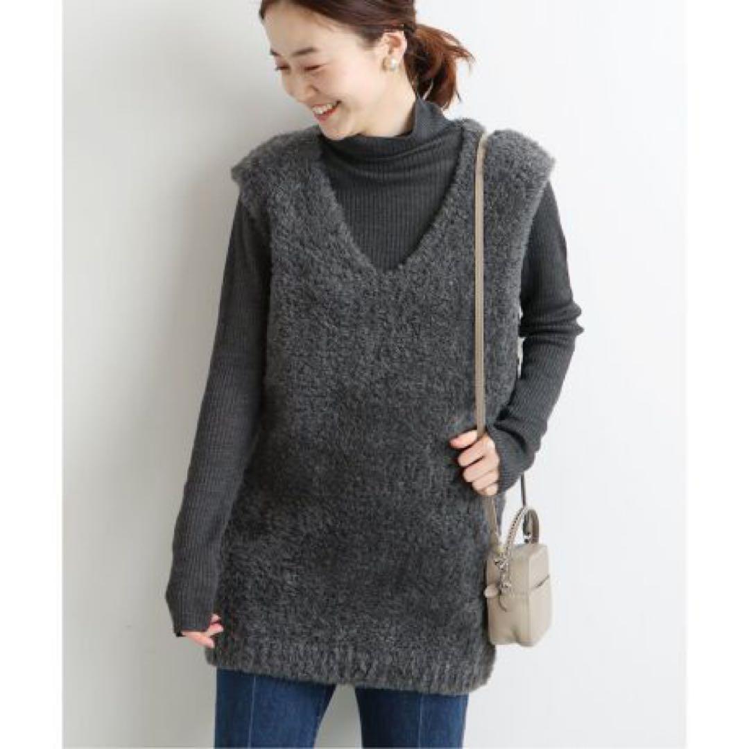 【美品】IENA イエナ＃Aube Mole ノースリーブプルオーバー