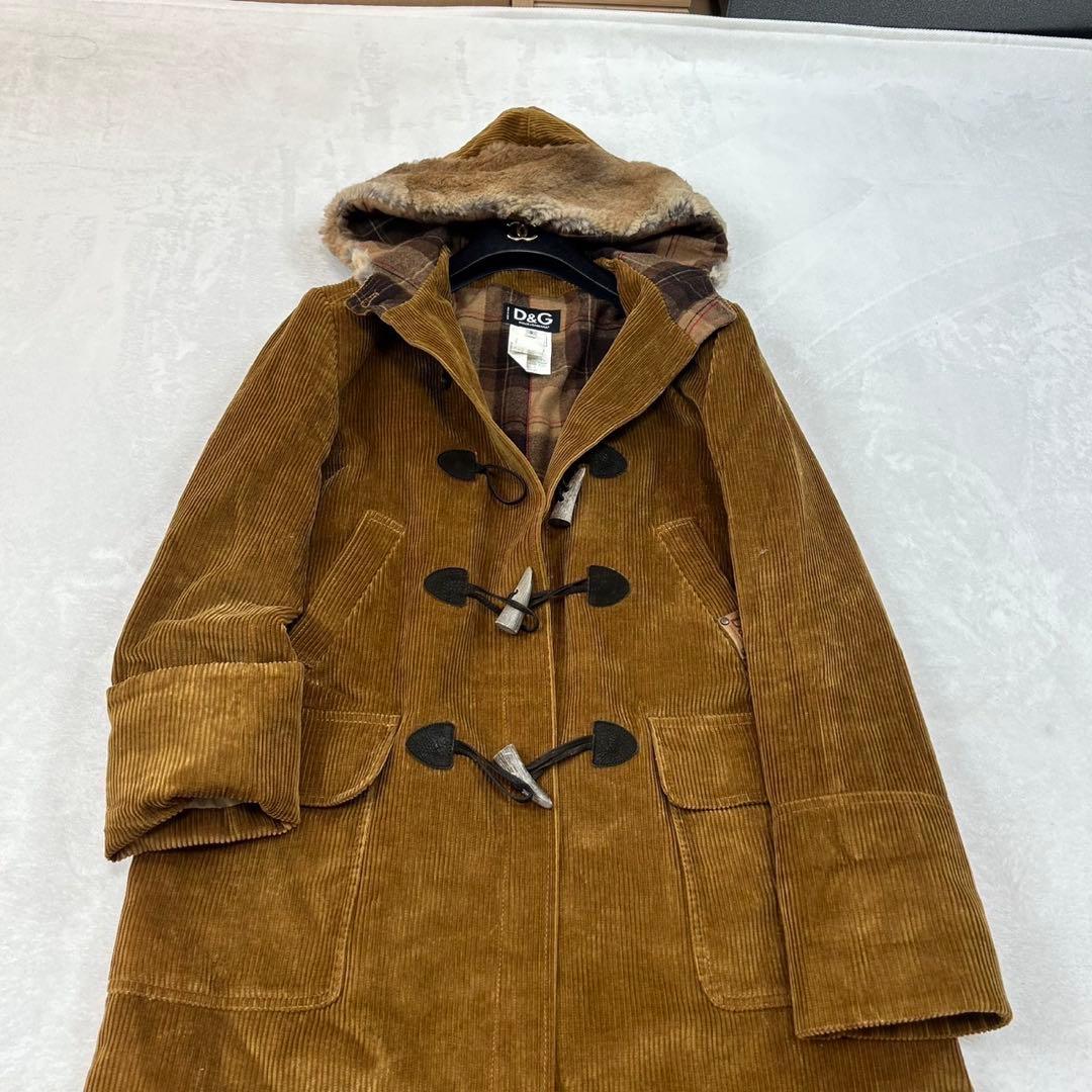 I801 美品 S ドルチェアンドガッバーナ ダッフルコート メンズ