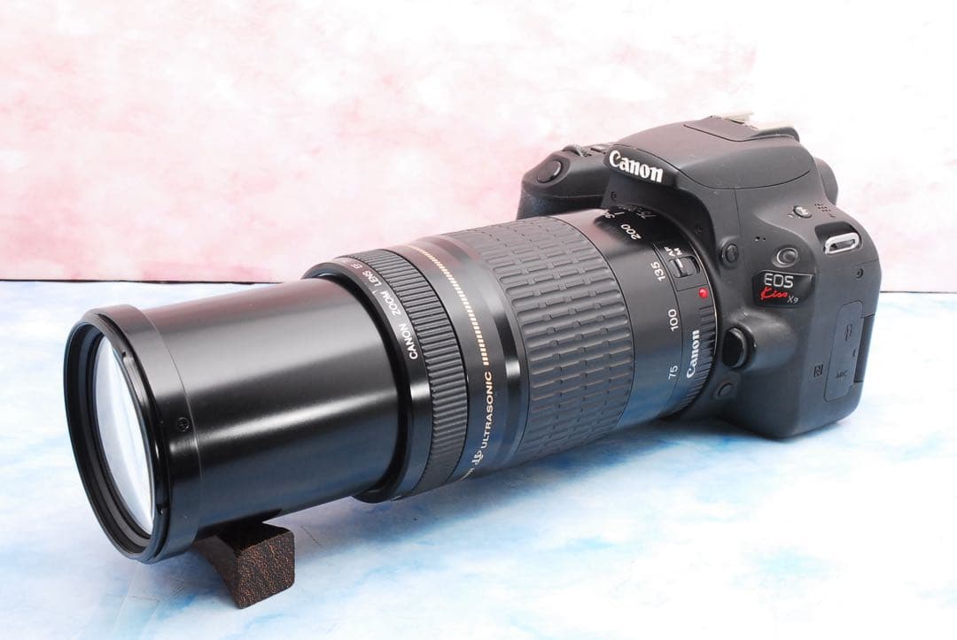 Canon kiss X9✨Wi-Fi✨一眼レフカメラ✨高性能標準＆超望遠