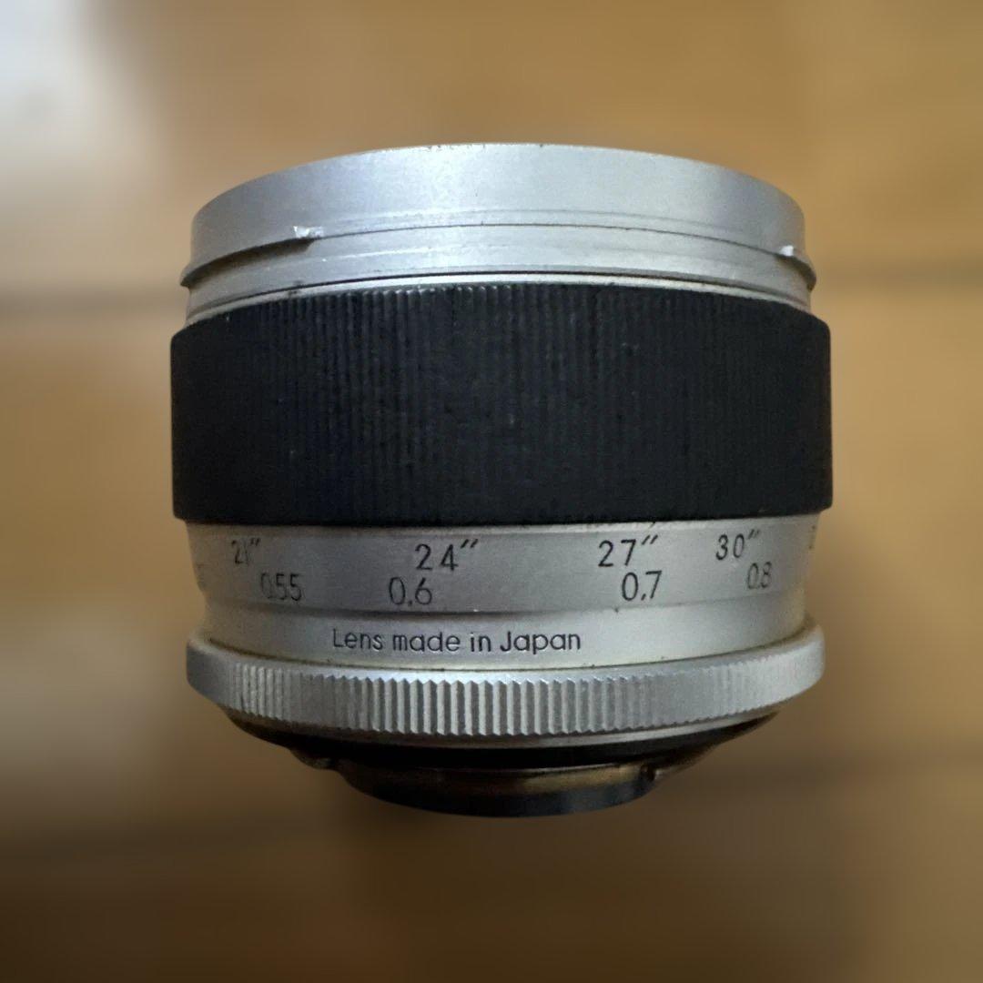 レンズ(単焦点) topcon RE auto TOPCOR 58mm f1.4