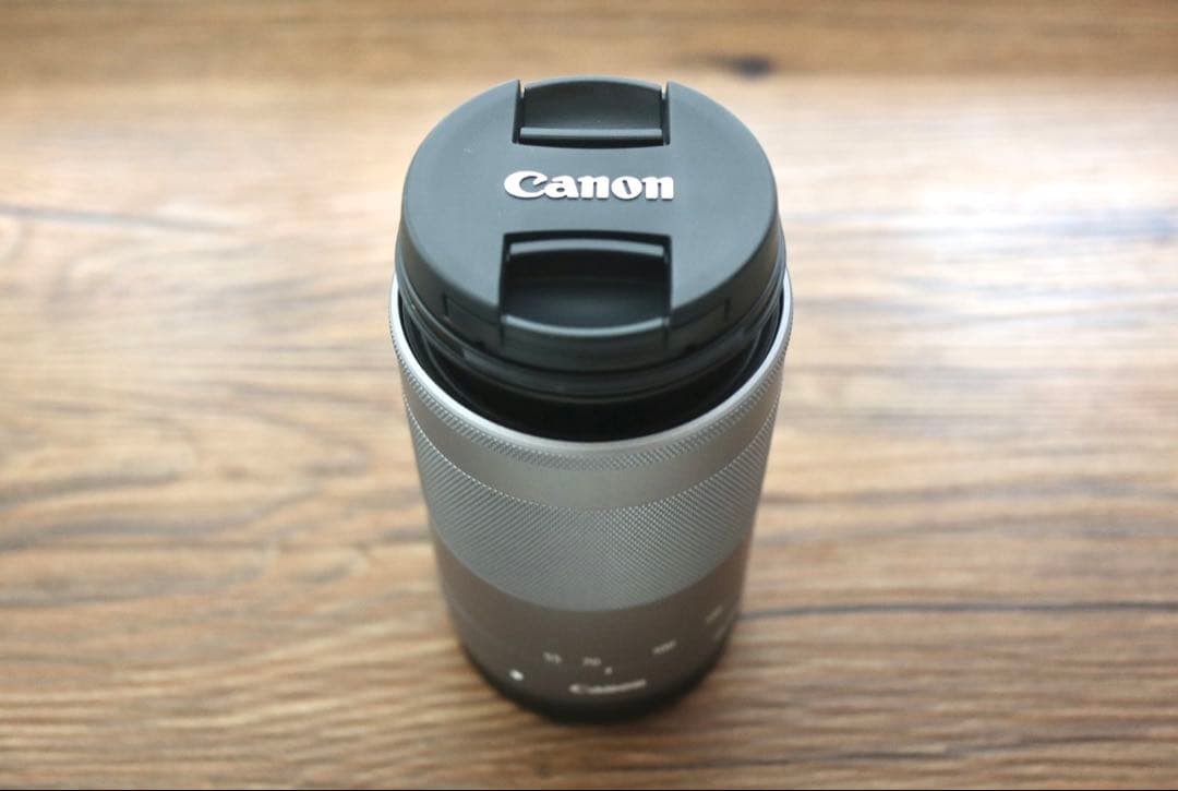 Canon EF-M 55-200mm F4.5-6.3 シルバー 望遠レンズ