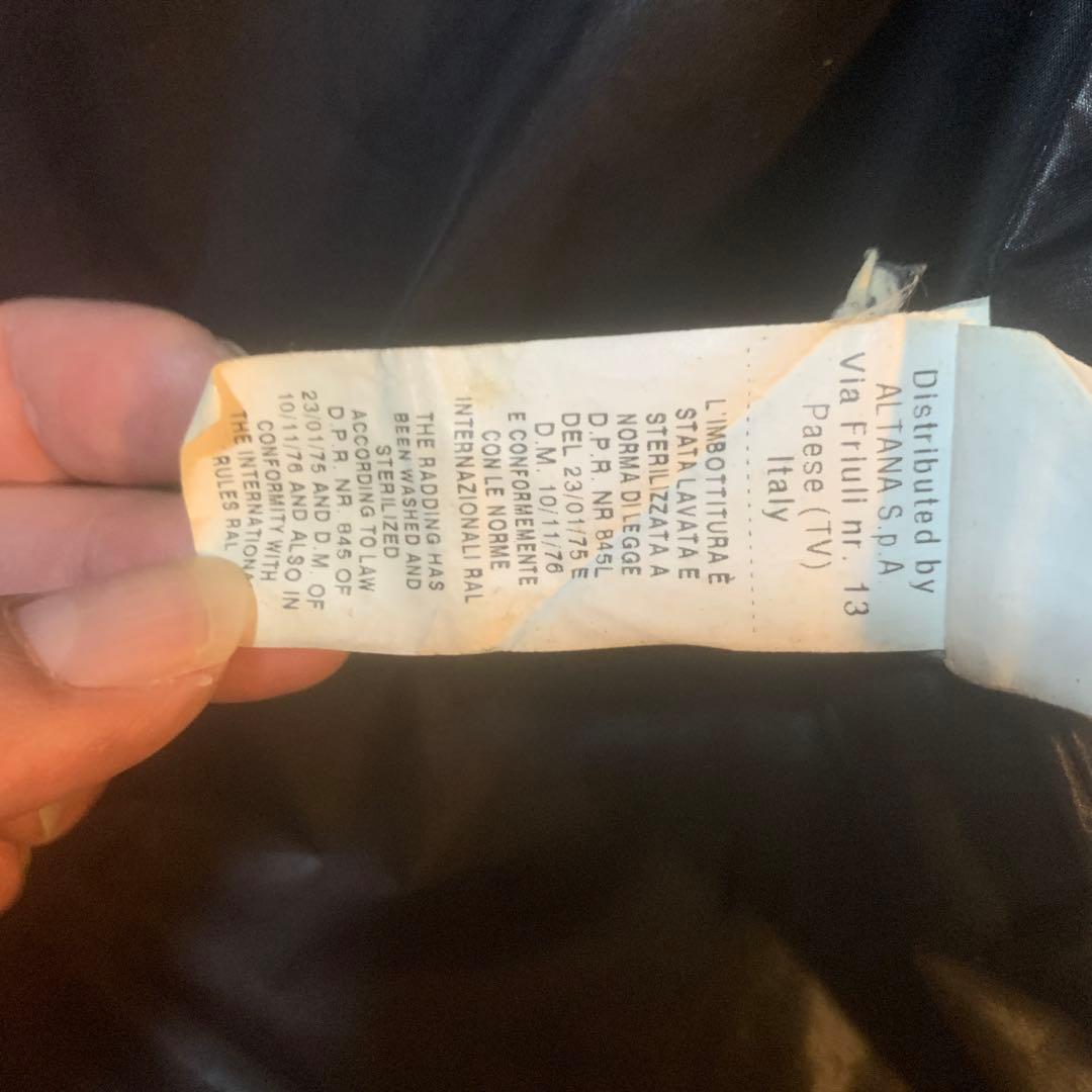 MONCLER パッチ付きダウンジャケット Mサイズ