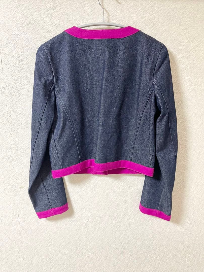 FENDI やまとなでしこ デニムジャケット ノーカラー 松嶋菜々子 美品