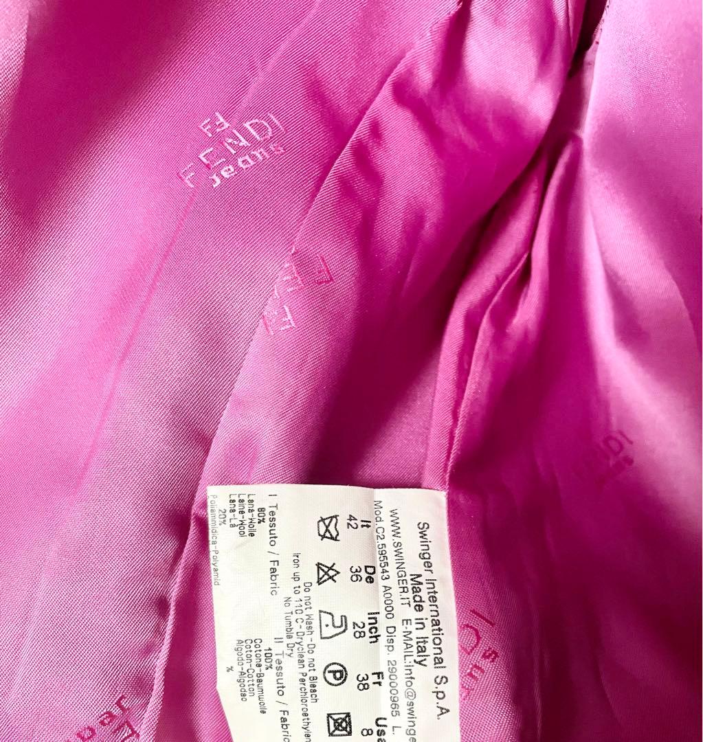 FENDI やまとなでしこ デニムジャケット ノーカラー 松嶋菜々子 美品