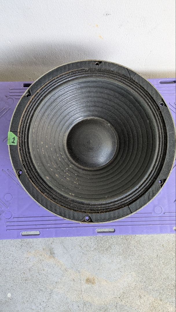 その1　メイヤー30cmウーハー中古　UPA−1A　自作スピーカーにも