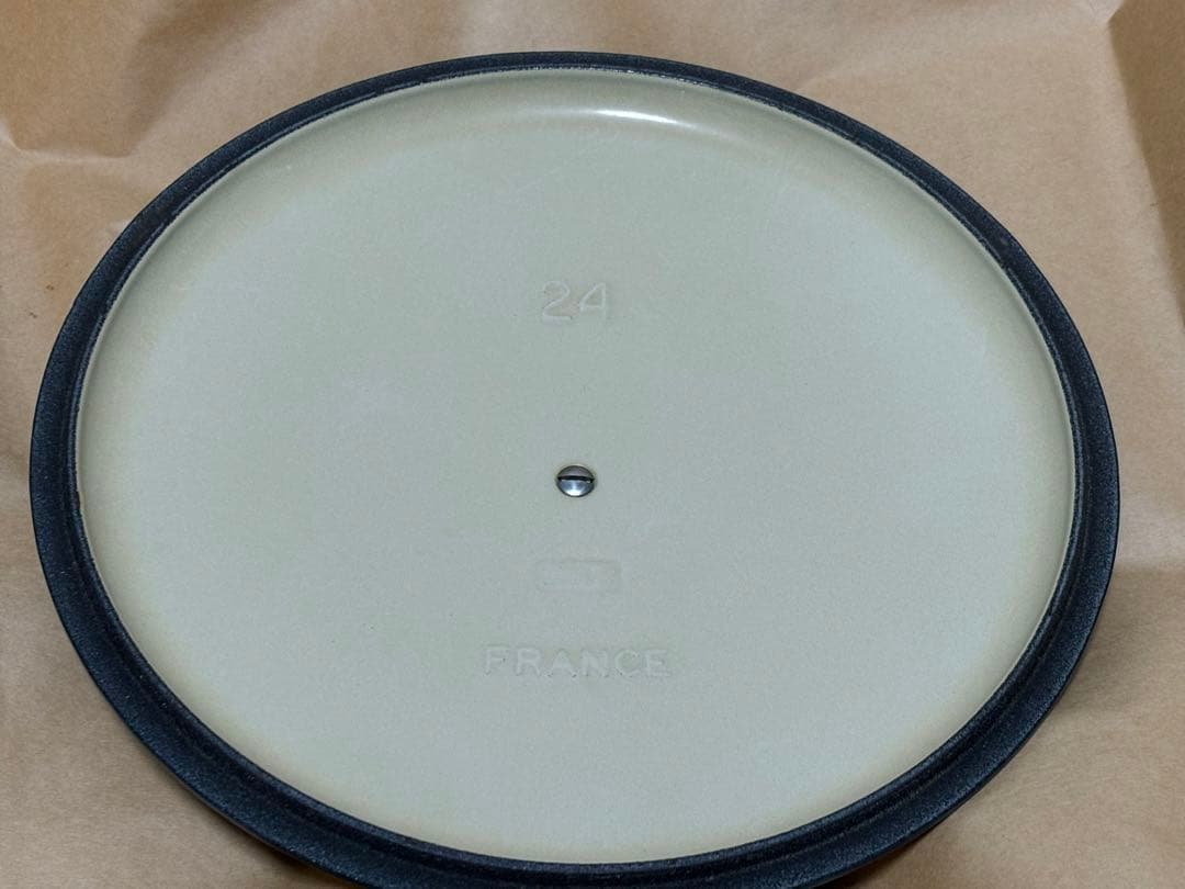 ル・クルーゼ シグニチャー ココットロンド 24cm マルセイユブルー