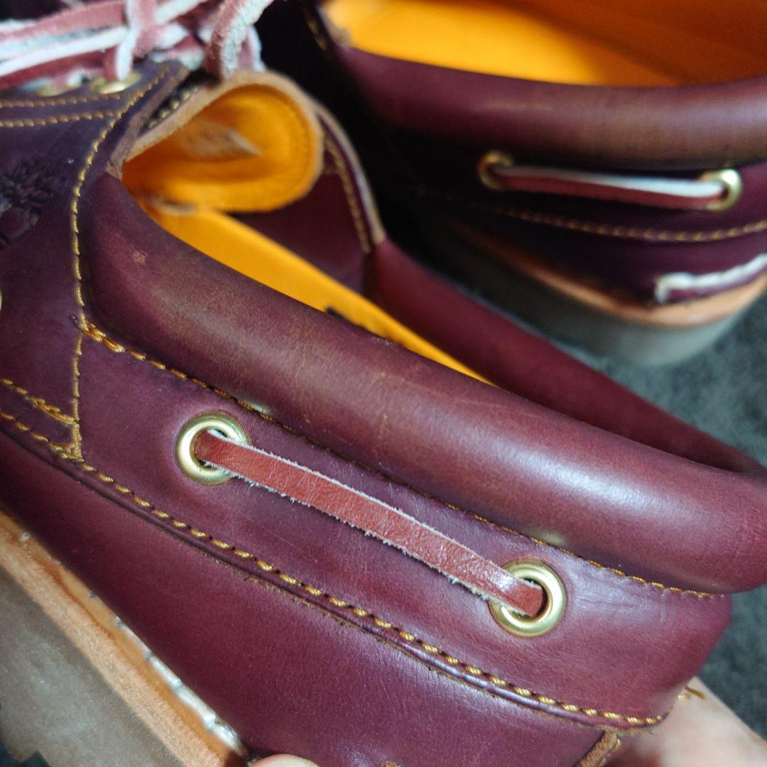 ティンバーランド 27cm 3eye スリーアイ バーガンディ