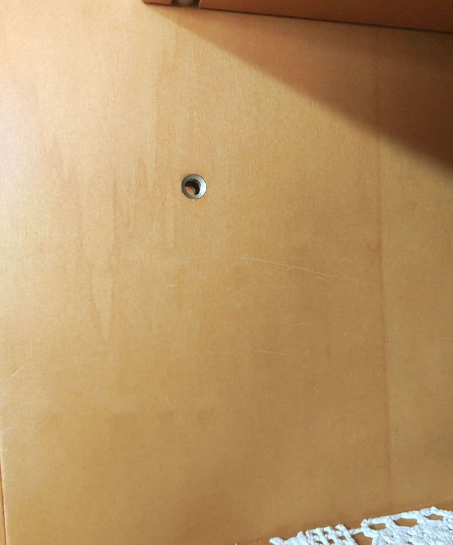 【美品】日進木工 ダイニングボード カップボード 北欧 幅103cm 天然木