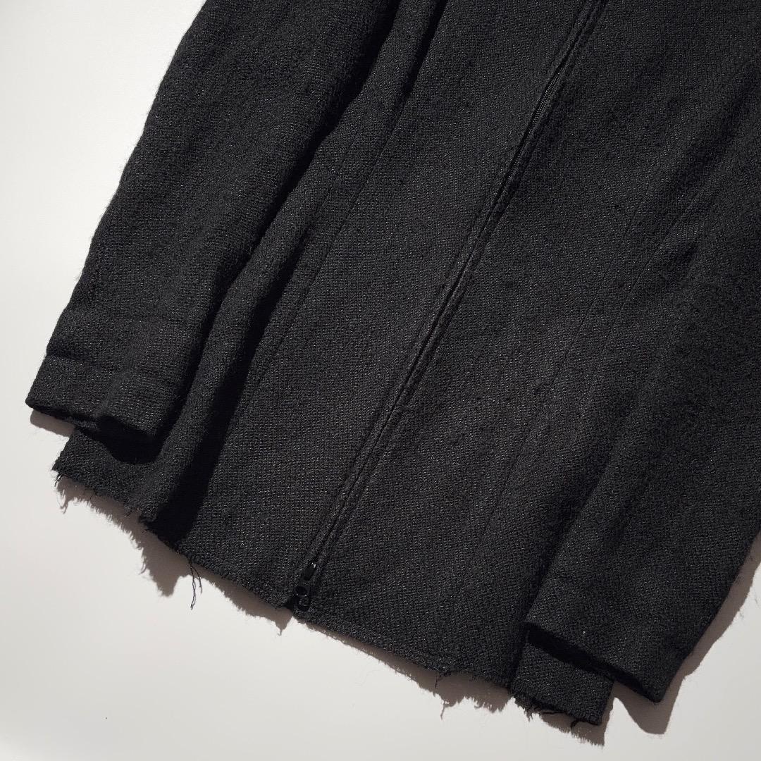 08ss Yohji Yamamoto FEMME シルク混ウールジャケット