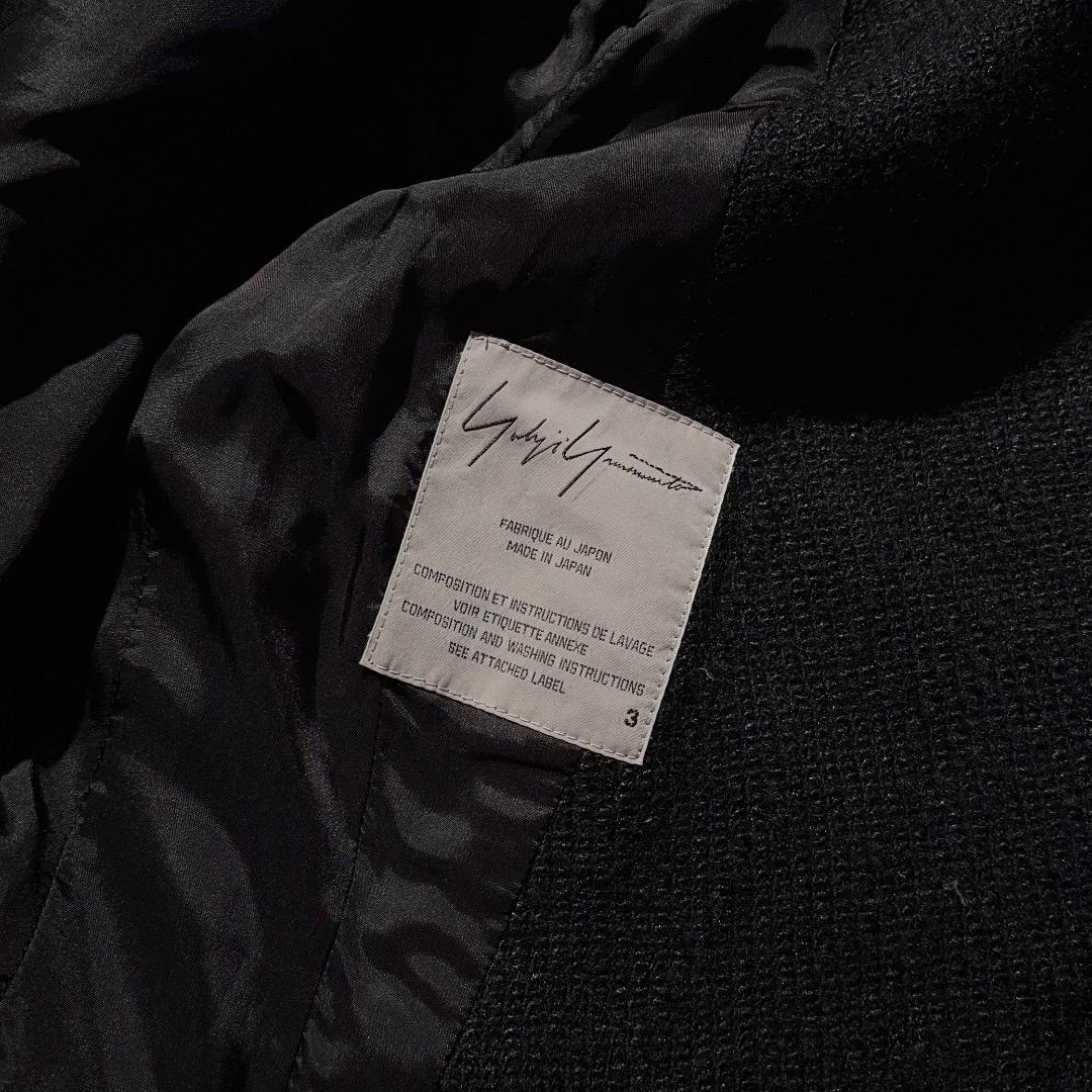 08ss Yohji Yamamoto FEMME シルク混ウールジャケット