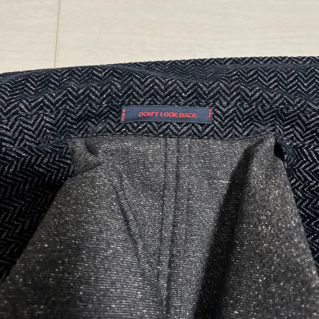 THE GIGI シルク混 8B ダブルテーラードジャケット 48 M-L