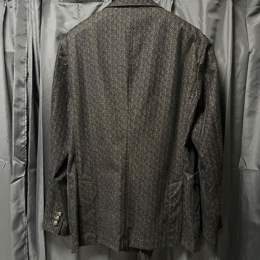 THE GIGI シルク混 8B ダブルテーラードジャケット 48 M-L