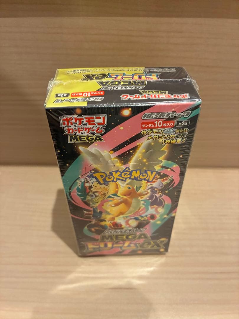 ポケモンカード MEGA ドリームEX 10パック入りシュリンク付き