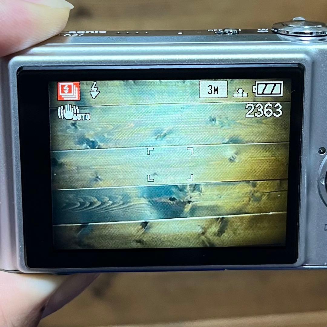 【動作OK】Panasonic LUMIX DMC-FX37 デジカメ