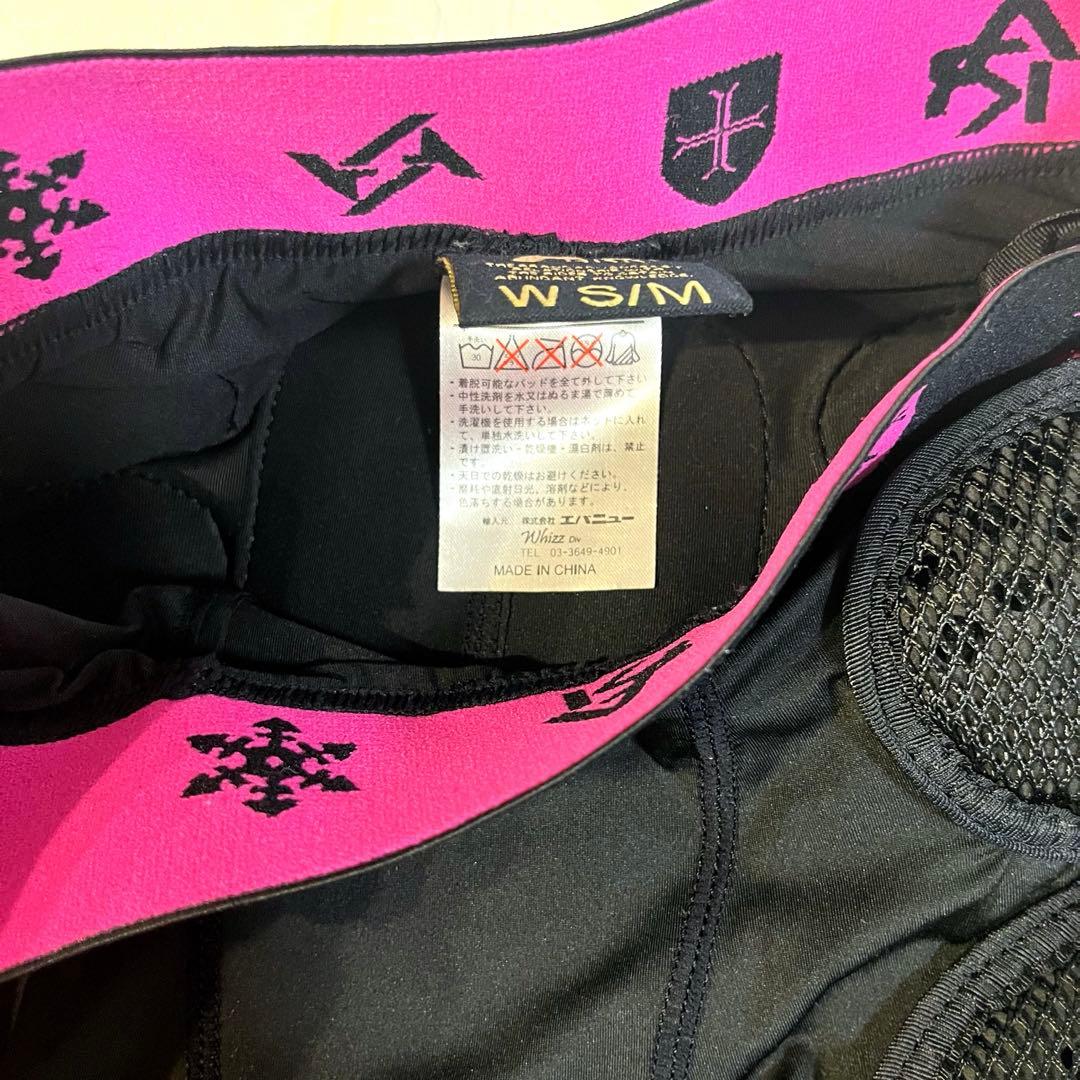 エーアールジーarg スノボウェア スキーウェア お尻パッド付き レディースM