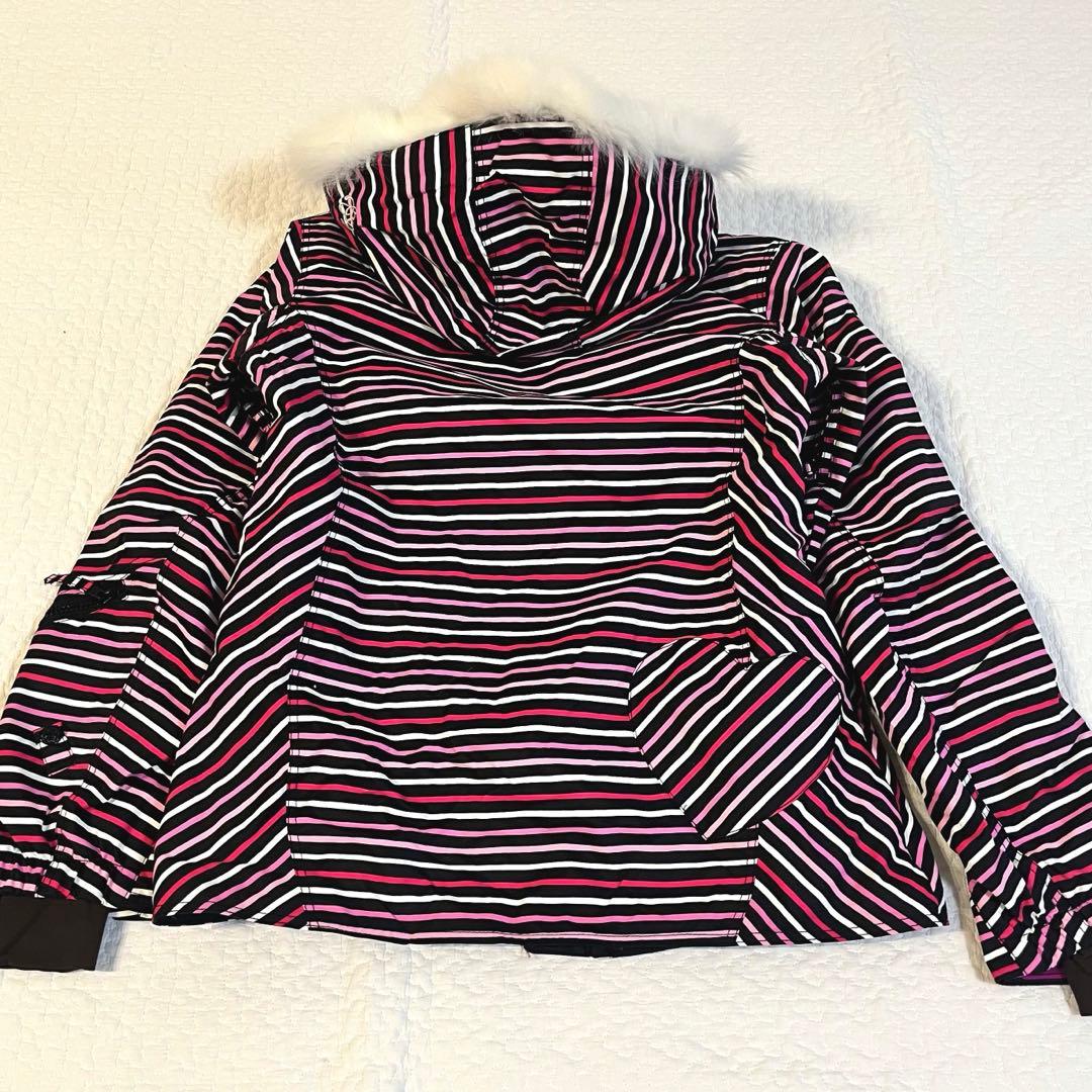 エーアールジーarg スノボウェア スキーウェア お尻パッド付き レディースM