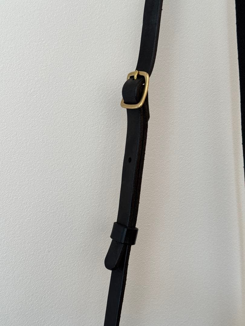 【美品】アナロジコ analogico ポケットミニショルダー バッグ ブラック