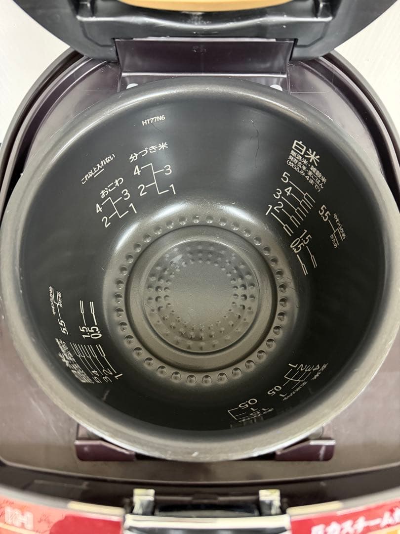 HITACHI 圧力スチーム炊き IHジャー炊飯器RZ-TS101M2018年製