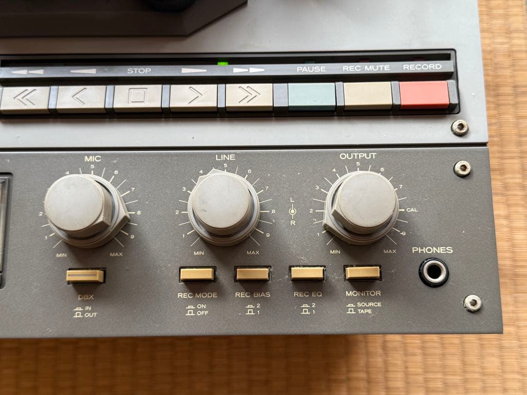 【ジャンク品】 TEAC X-20R dbx搭載オープンリールテープデッキ