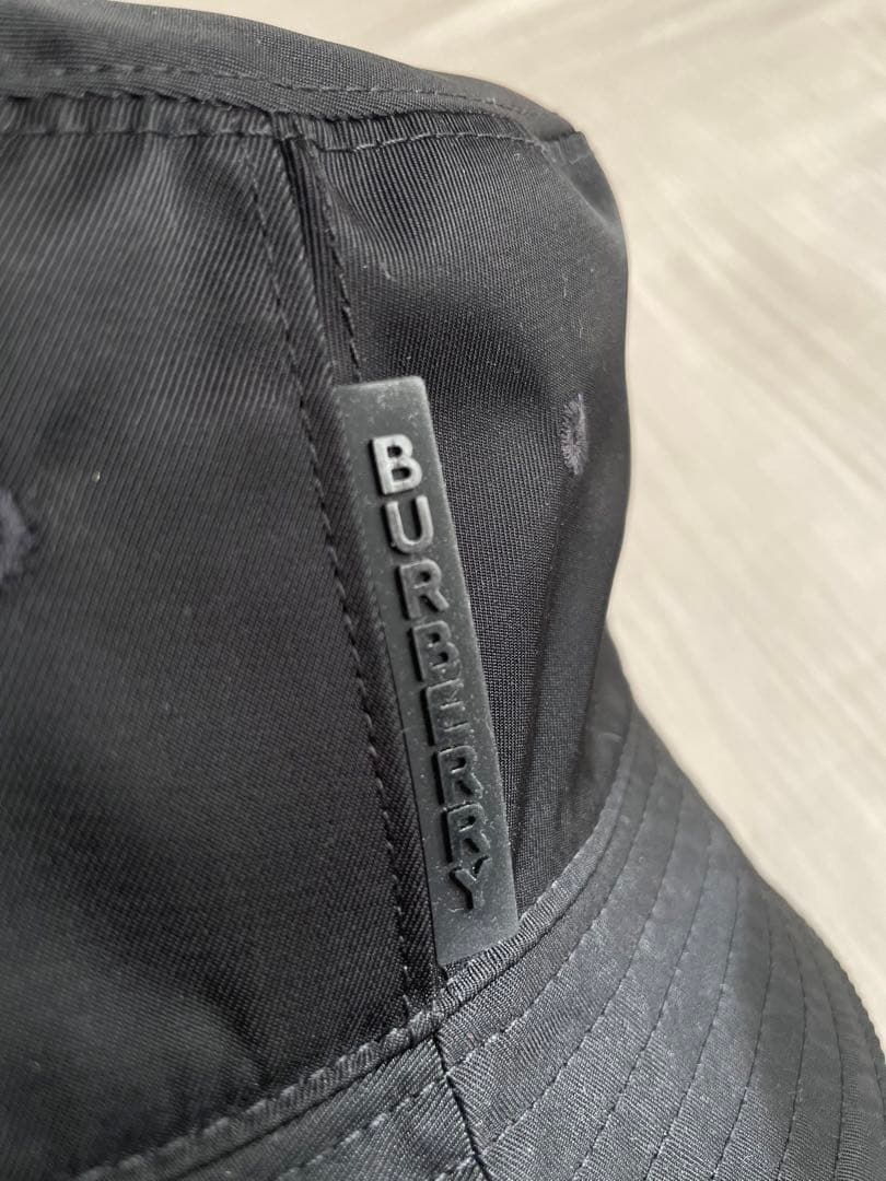 【BURBERRY 】リバーシブル バケットハット(ユニセックス)