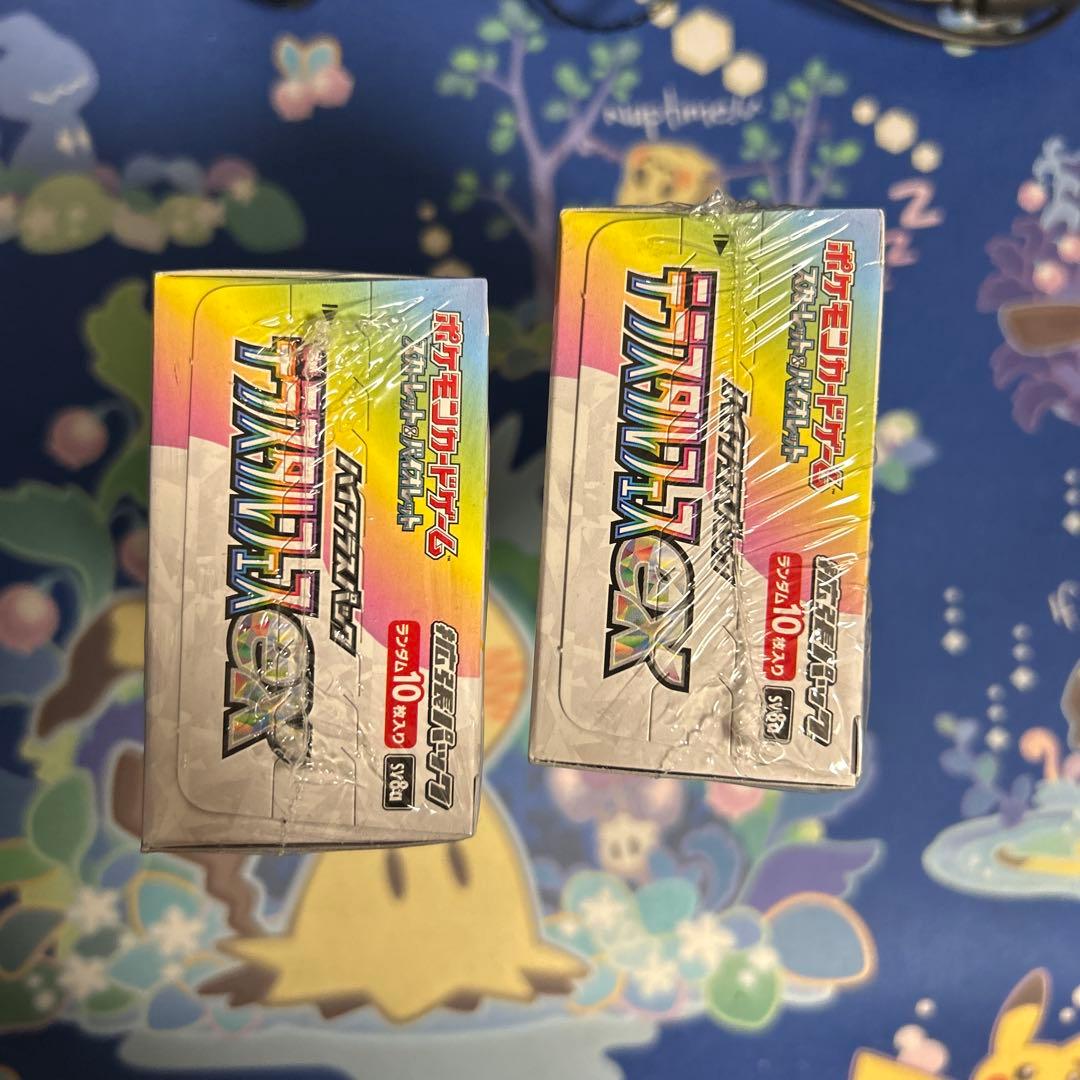 ポケモンカードゲーム テラスタルフェス 未開封BOX シュリンク付き 2ボックス