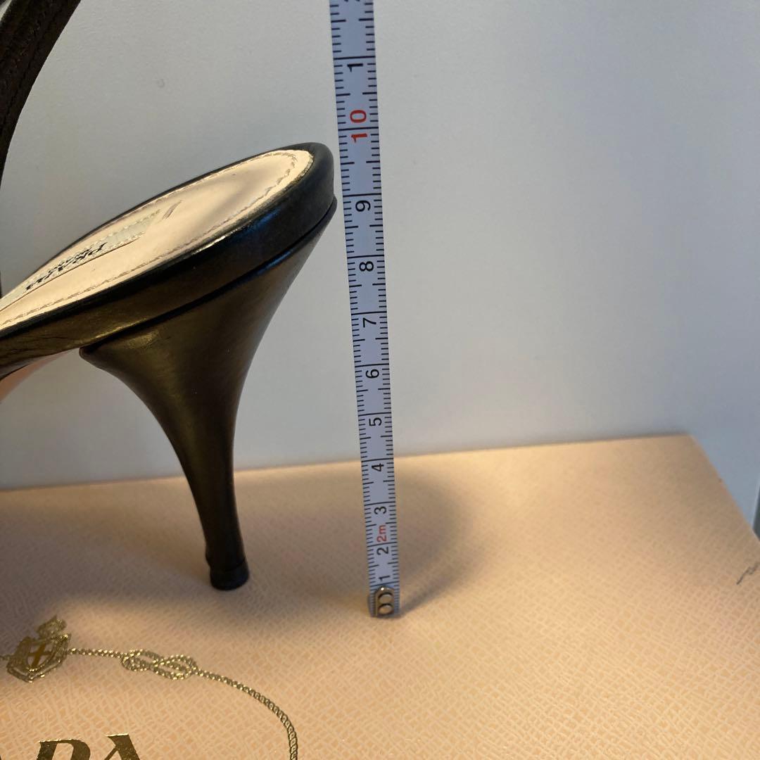 【新品未使用】PRADA ヒールサンダル