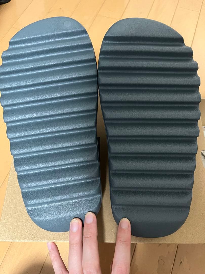 YEEZY Slide \"Slate Marine\" スレートマリン 27.5