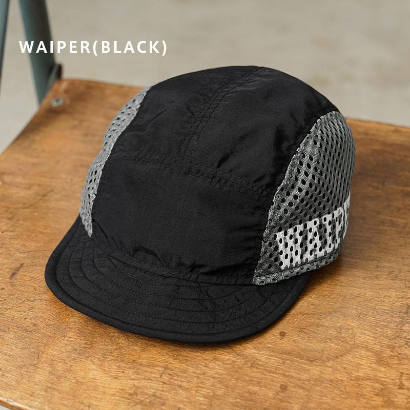 WAIPER.inc ワイパーインク リメイク ランニングキャップ BLACK