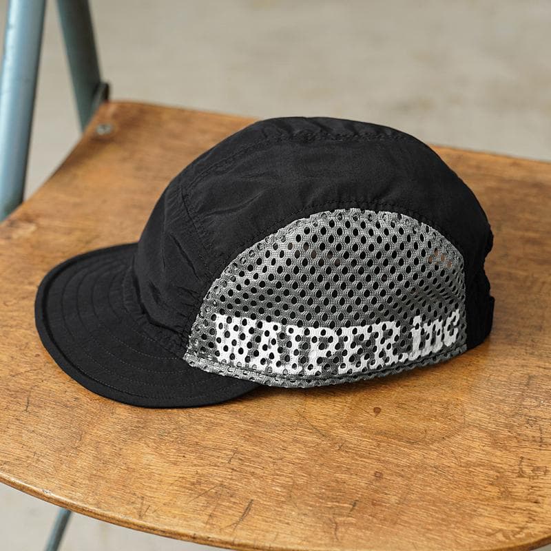 WAIPER.inc ワイパーインク リメイク ランニングキャップ BLACK