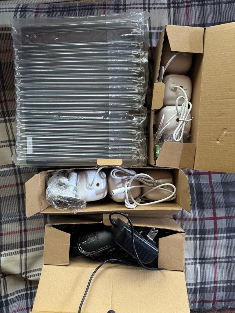 防犯カメラセット 6台カメラ 屋外 IP66防水 監視カメラ 遠隔監視 動体検知