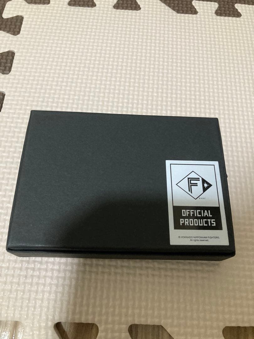 北海道日本ハムファイターズ ミズノグラブ革名刺入れ ブラック