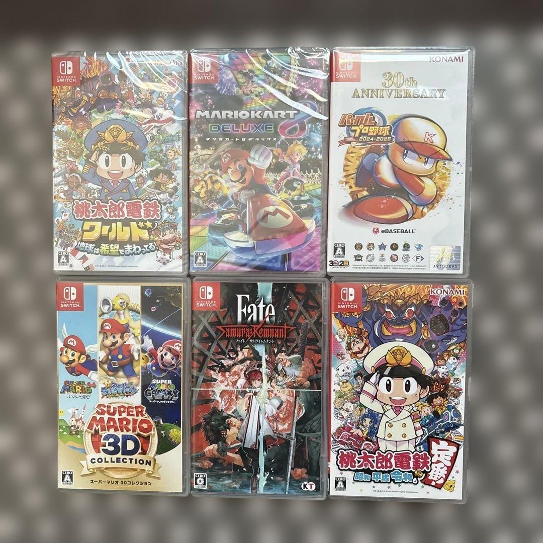 Nintendo Switchソフト６本セット