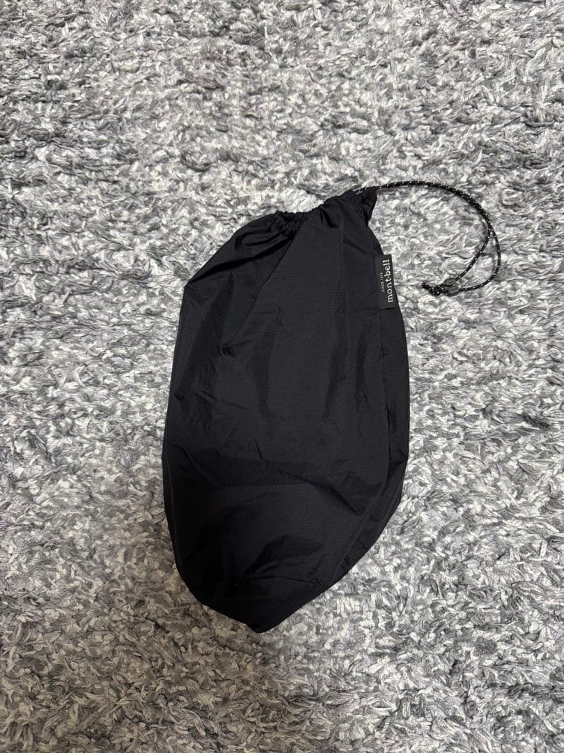 【美品】montbell ネージュダウンパーカー　ブラック　ダウンジャケット
