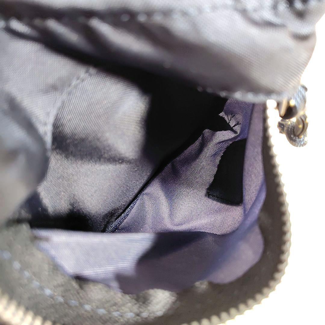 未使用級 PORTER ポーター フォース ショルダーバッグ サコッシュ 紺色