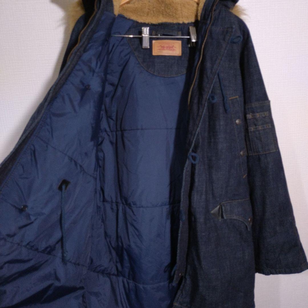 LEVI'S/リーバイス　デニムフライトジャケット　N-3Bタイプ　L　美品