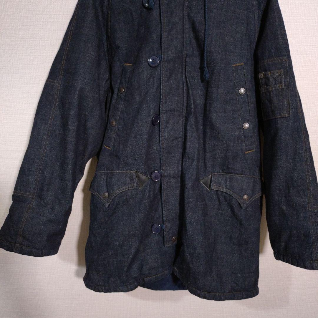 LEVI'S/リーバイス　デニムフライトジャケット　N-3Bタイプ　L　美品