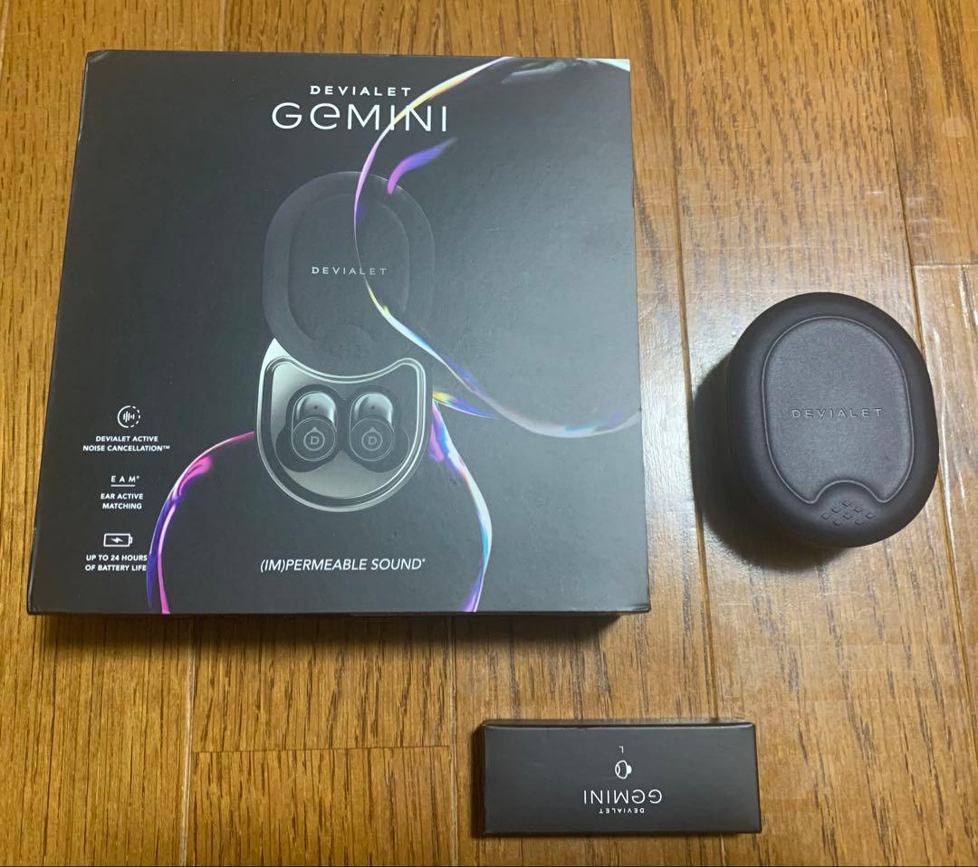 Devialet ワイヤレスイヤホンGemini イヤーピース付
