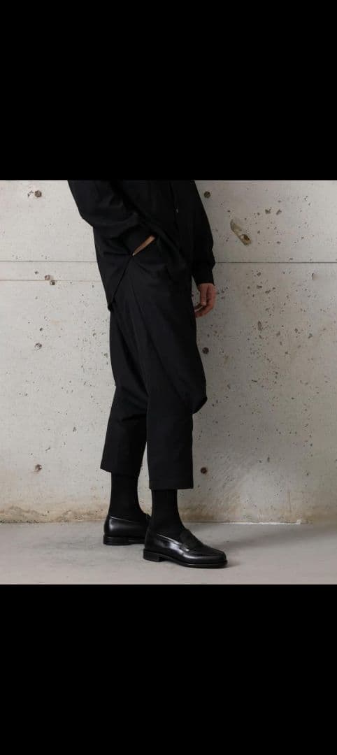 MB LIMITED ハイエンド尾州ウール サルエルパンツ サイズ M