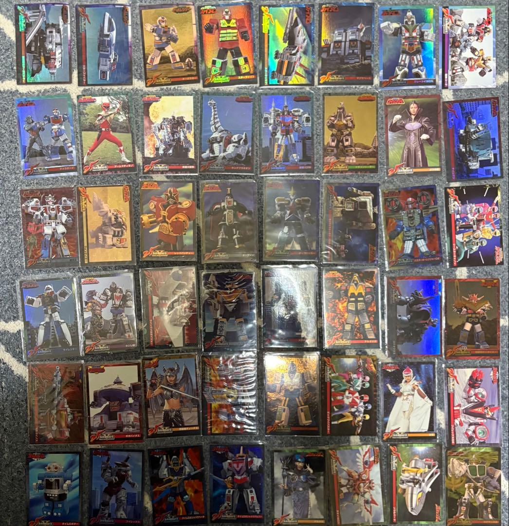 スーパー戦隊25周年　アニバーサリーカード332枚セット➕ダブり５０枚