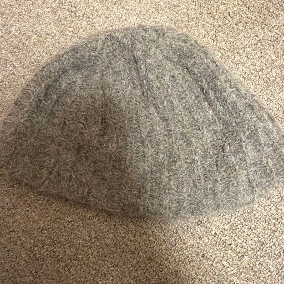 OUR LEGACY グレー Hairy ビーニー