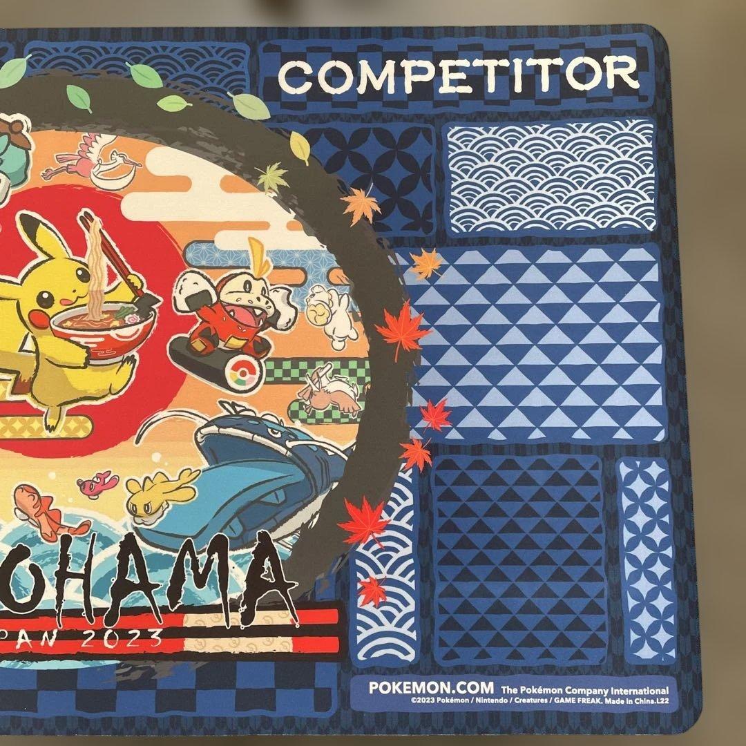 ポケモンカード 選手限定 WCS 2023 プレイマット 横浜 YOKOHAMA