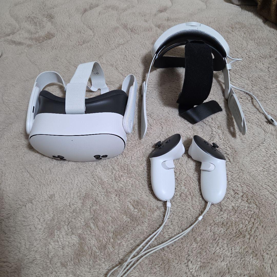  Quest3s+Maecker vr k3 バッテリーヘッドストラップ